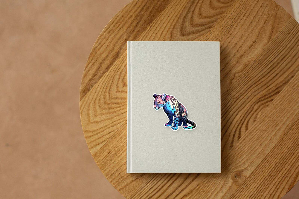 Pastel Jaguar Aesthetic Sticker