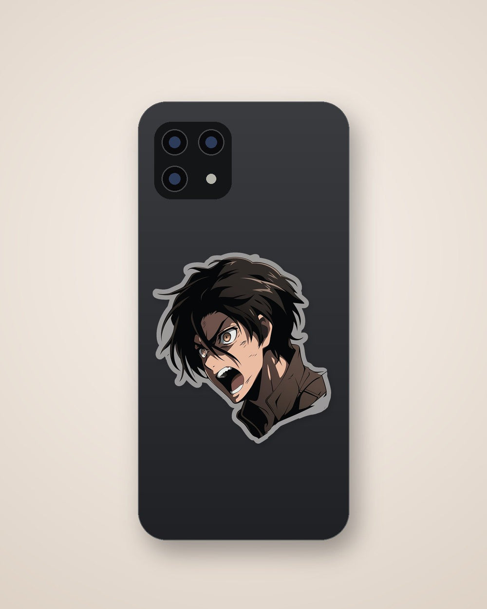 Aot Eren Jaeger Screams Sticker