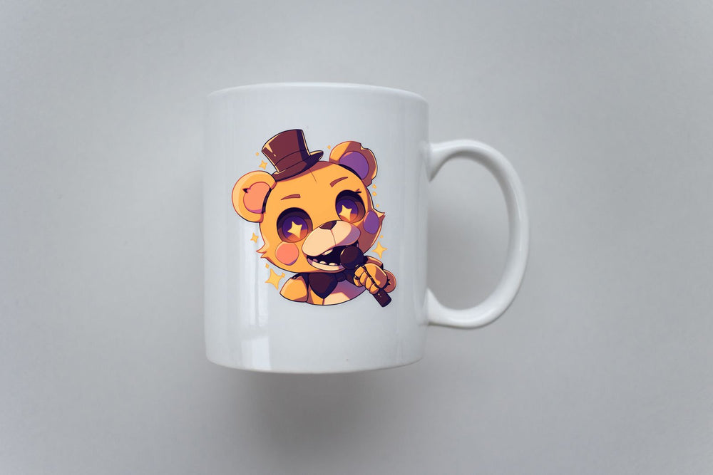 Cute Fnaf Glamrock Freddy Sticker