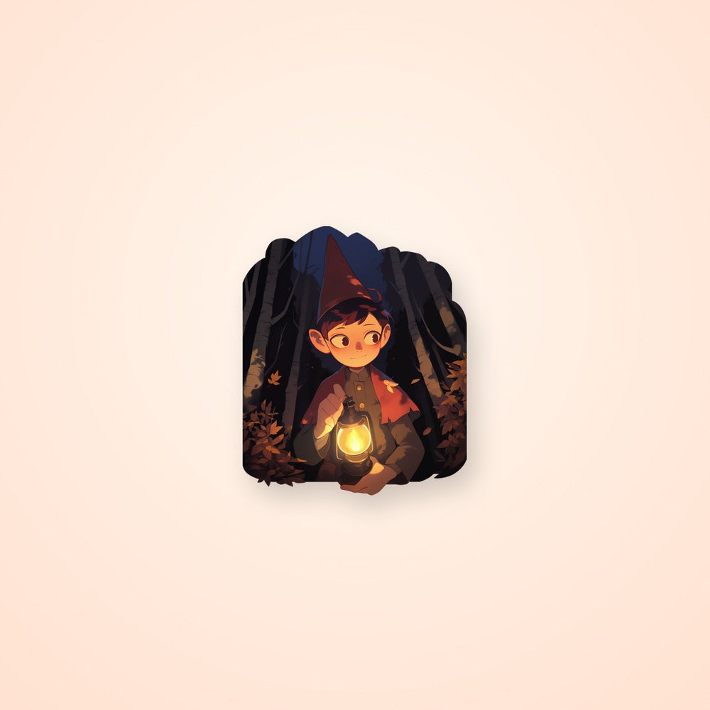 Wirt Lantern Over the Garden Wall Sticker