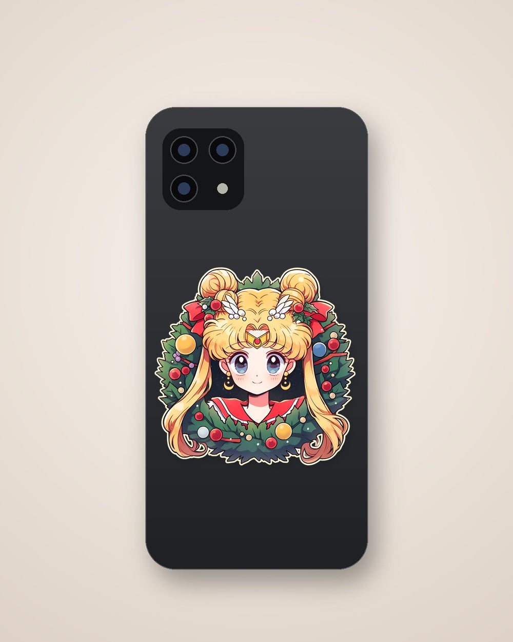 Cute Sailor Moon Christmas Sticker