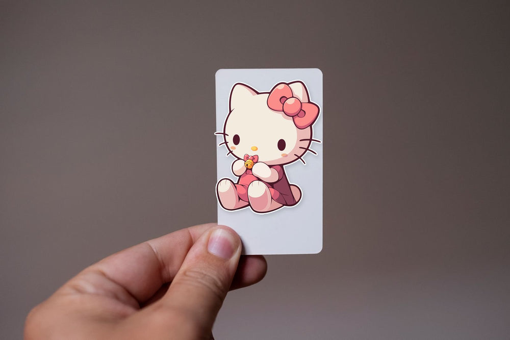 Ribbon Hello Kitty Sticker