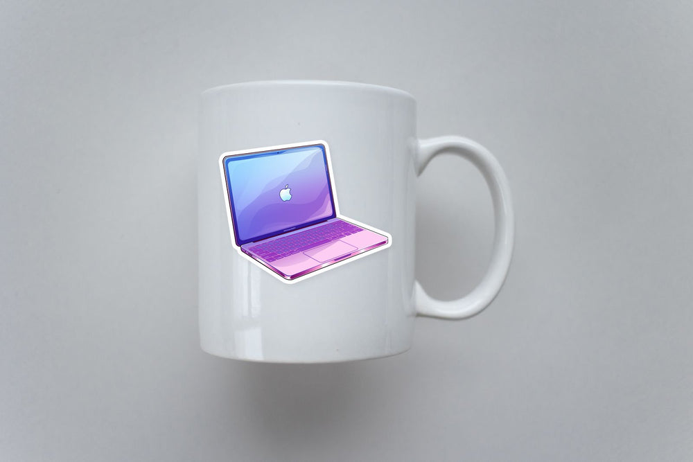 Pastel Macbook Aesthetic Laptop Sticker