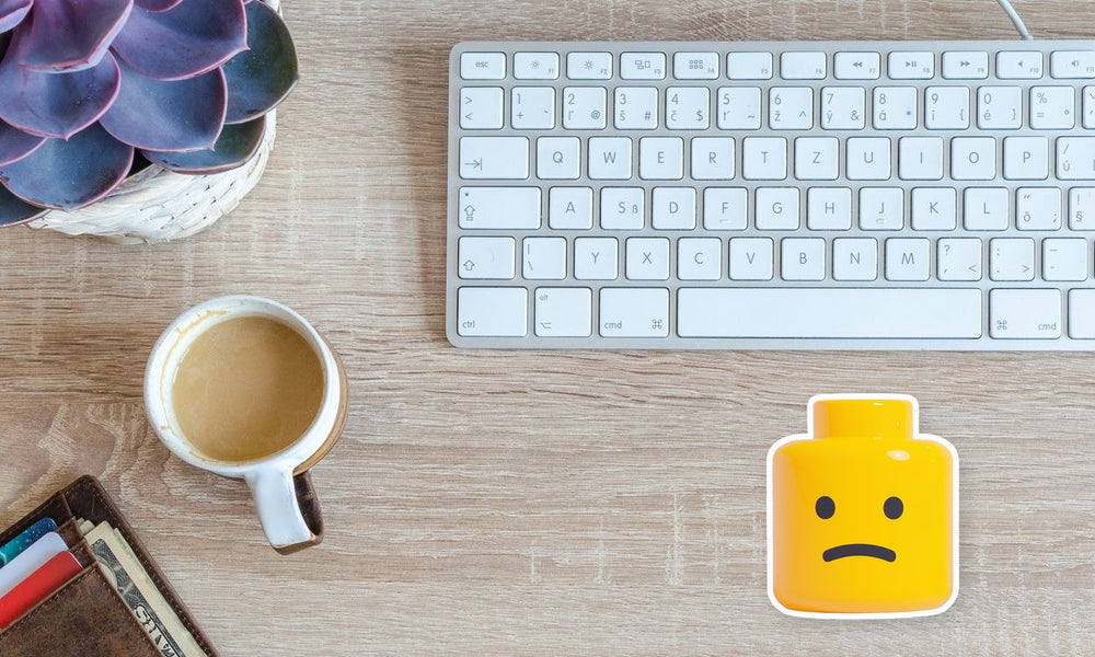 Lego Head Classic Character Sticker