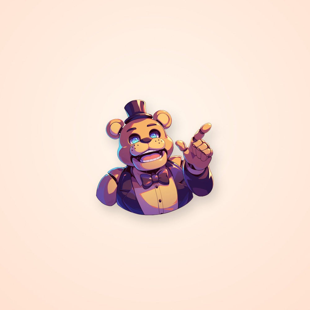 Fnaf Freddy Fazbear Performer Sticker