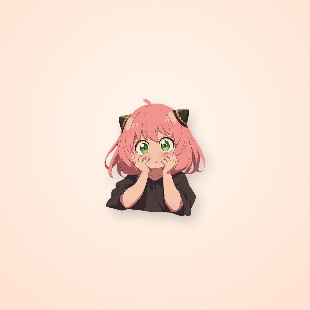 Waku Waku Anya Sticker