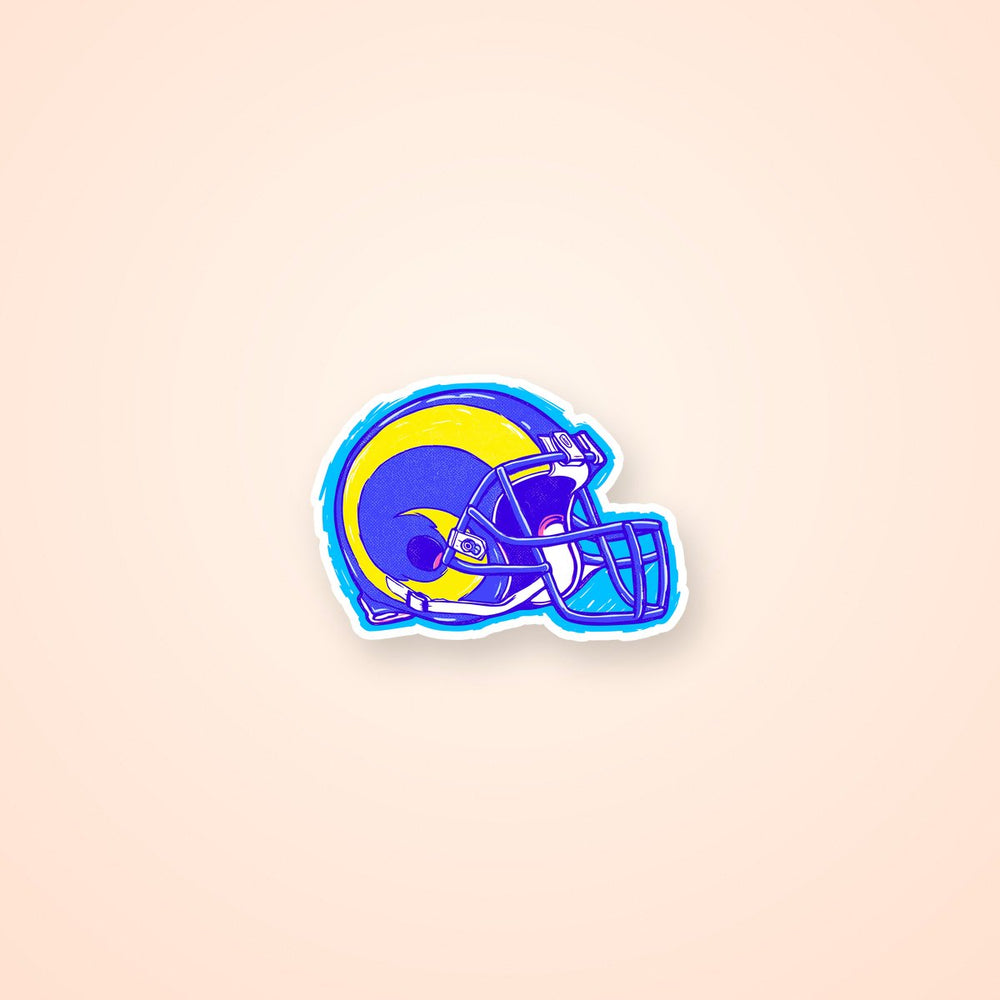 NFL Helmet Sports Sticker