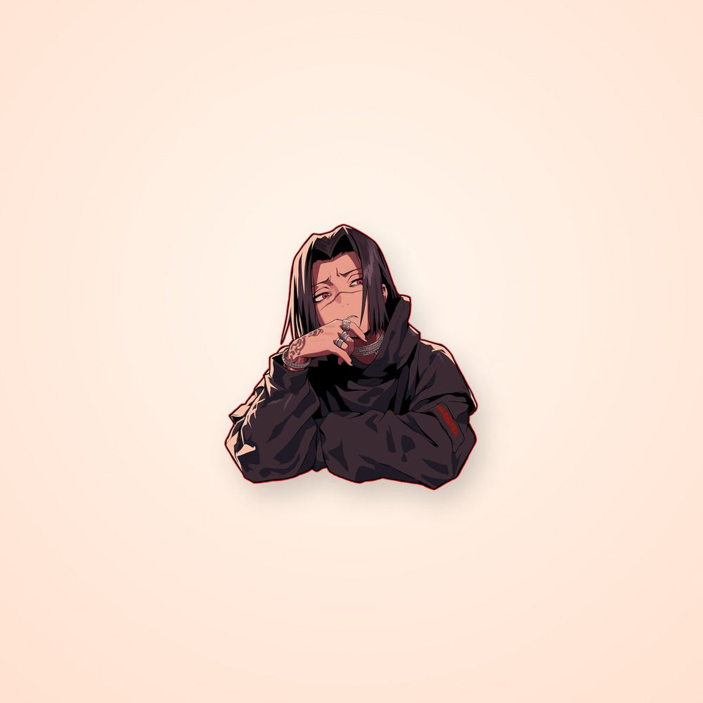 Itachi Uchiha Hypebeast Sticker