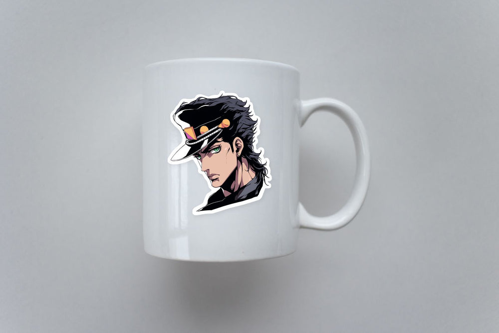 Jojo Jotaro Kujo Anime Sticker