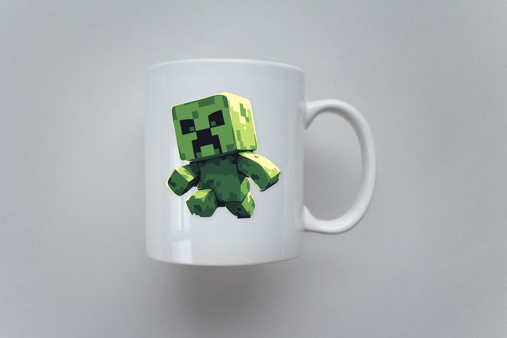 Cute Minecraft Creeper Sticker
