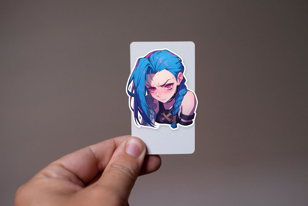 Arcane Jinx Pout Sticker