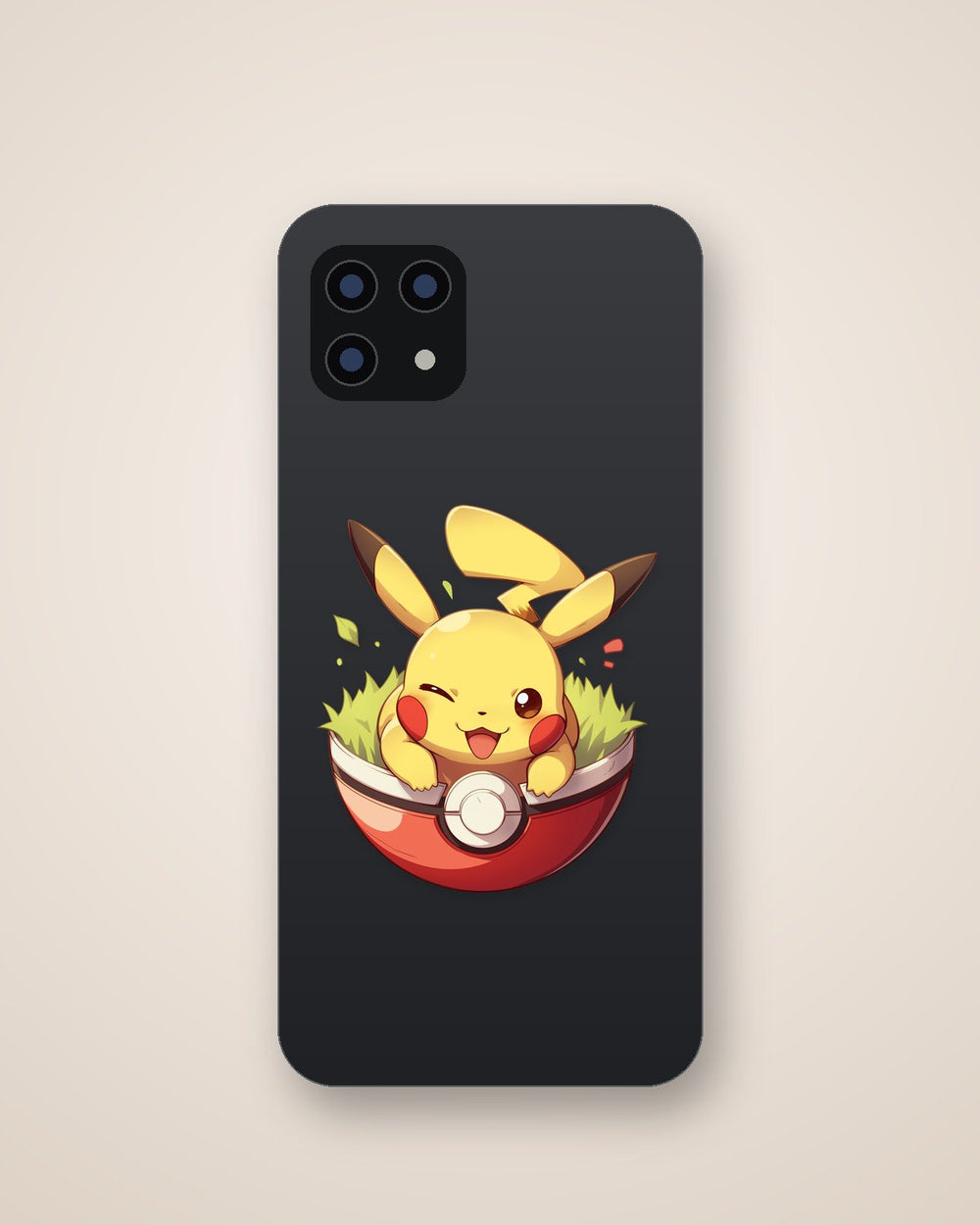 Pikachu Inside Pokeball Sticker