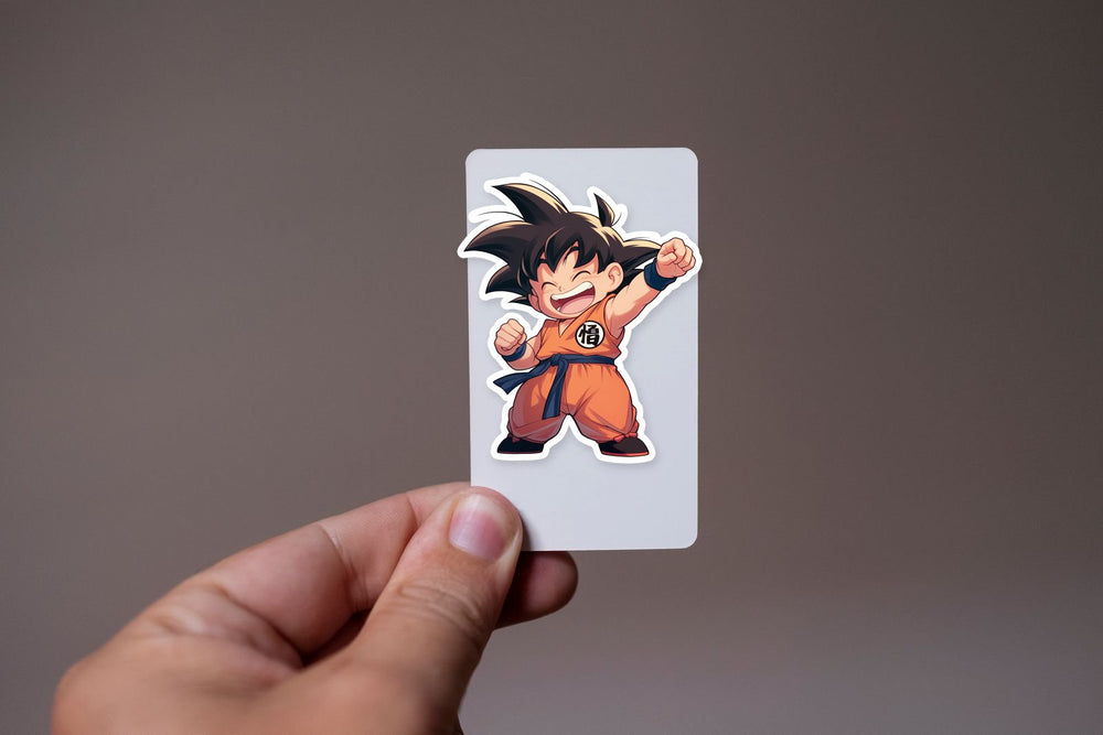Chibi Goku Dragon Ball Sticker