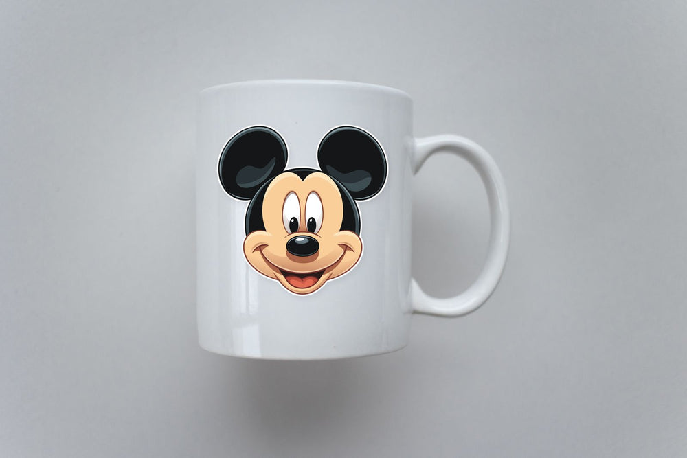Mickey Mouse Head Clipart Sticker