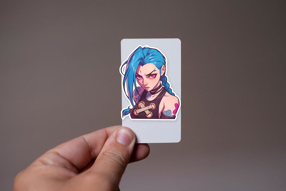Arcane Crazy Jinx Sticker