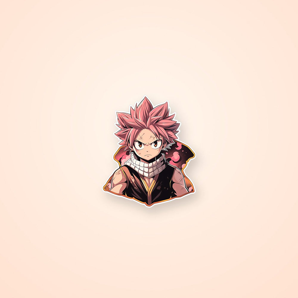 Fairy Tail Aesthetic Natsu Dragneel Sticker