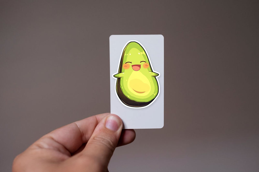 Cute Avocado Aesthetic Sticker