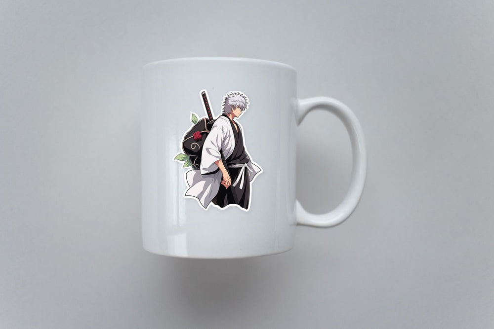 Gintama Sakata Gintoki Anime Sticker