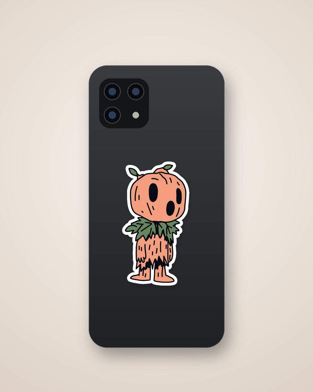 Pumpkin Creature Halloween Sticker