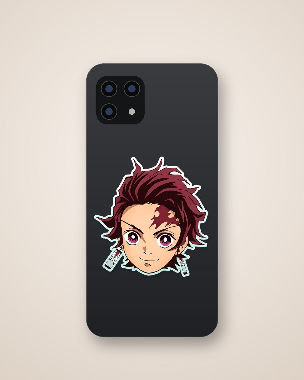 Demon Slayer Tanjiro Kamado Head Sticker