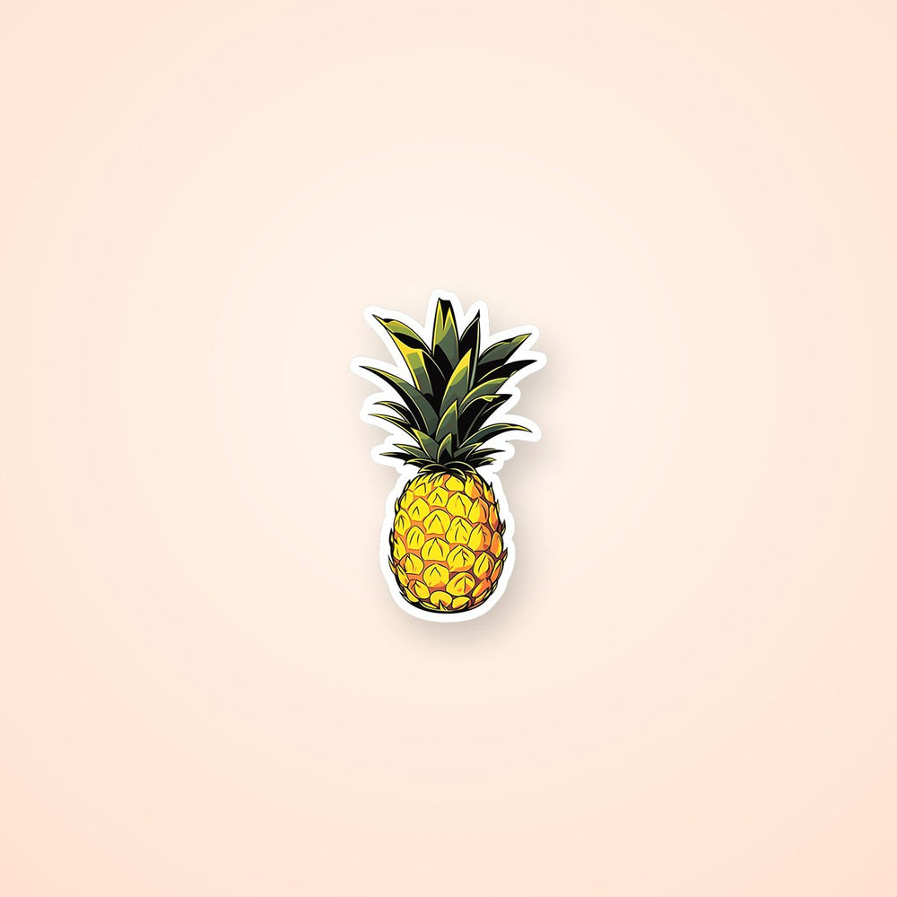 Aesthetic Pineapple Fruit Sticker