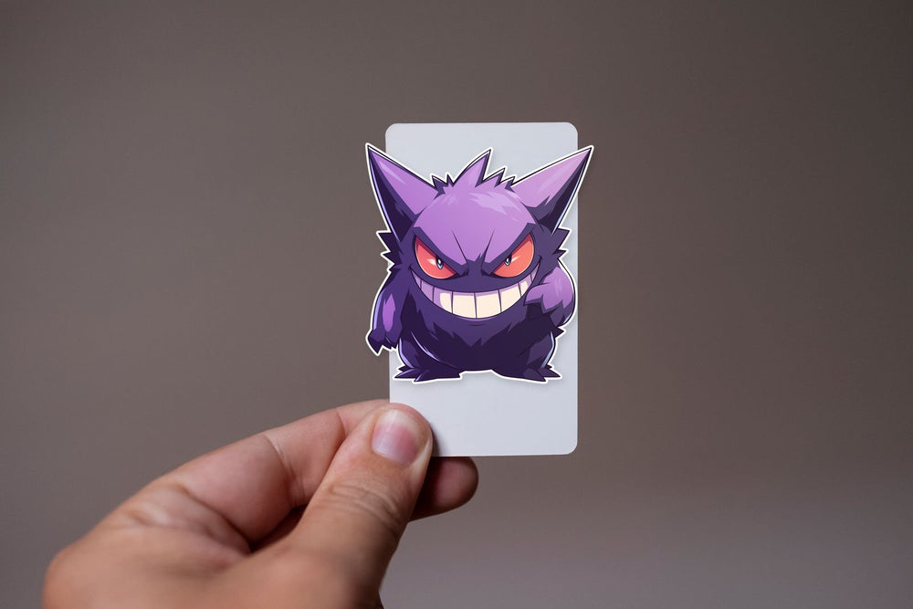 Gengar Menacing Smile Sticker