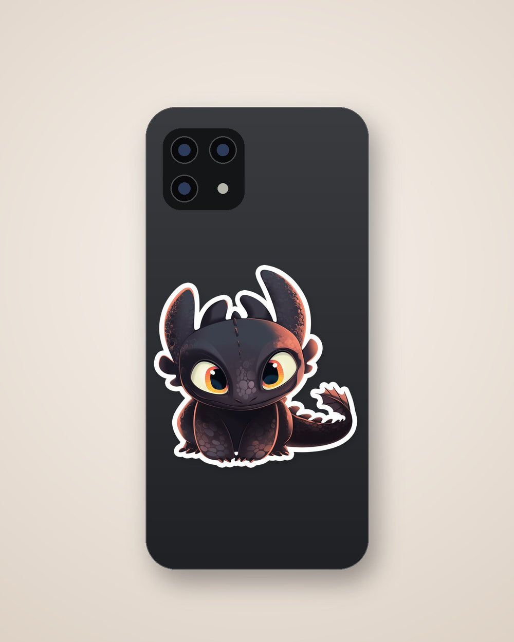 Chibi Toothless Baby Dragon Sticker
