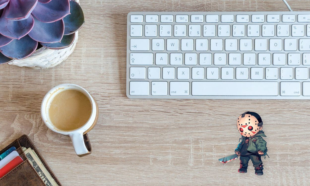 Scary Jason Voorhees Chibi Sticker