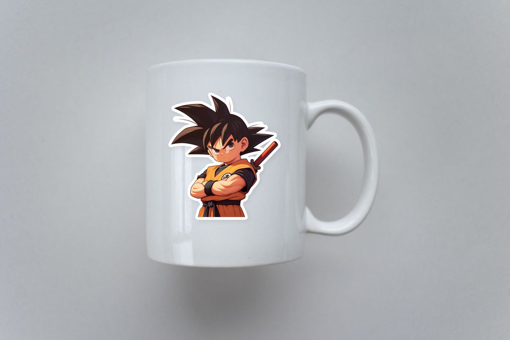 Cute Kid Goku Dragon Ball Sticker