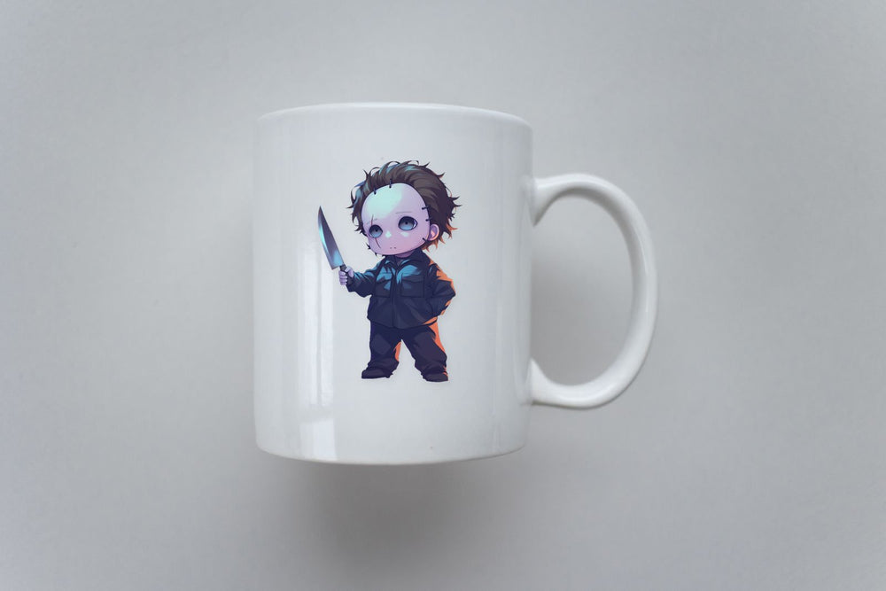 Halloween Michael Myers Chibi Sticker