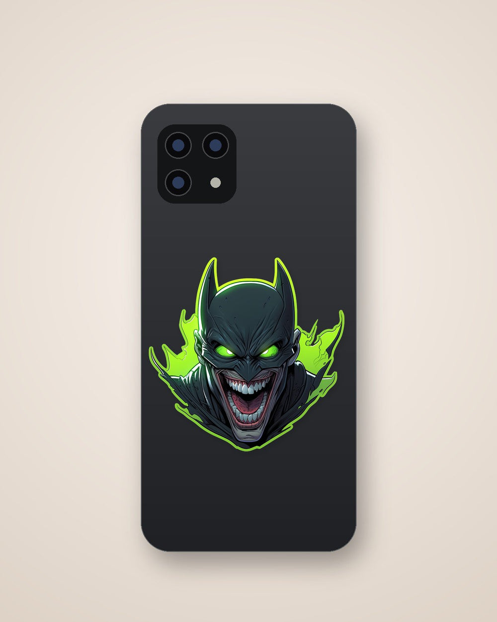 Joker in Batman Costume Sticker