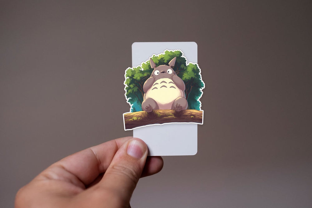 Totoro on Tree Branch Sticker