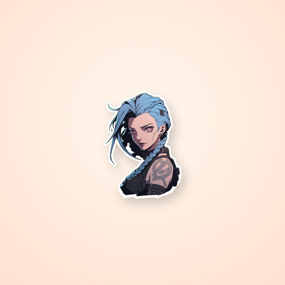 Arcane Serious Look Jinx Sticker