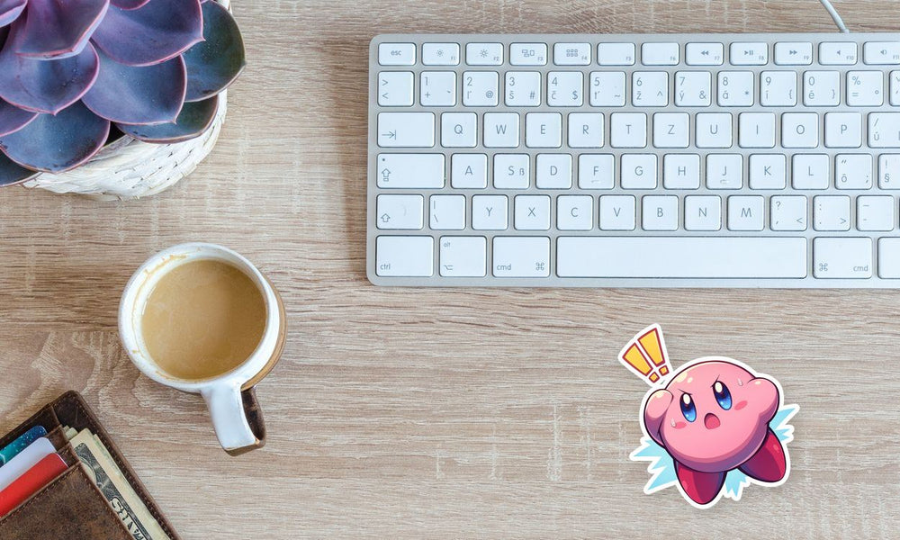 Kirby Cool Sticker