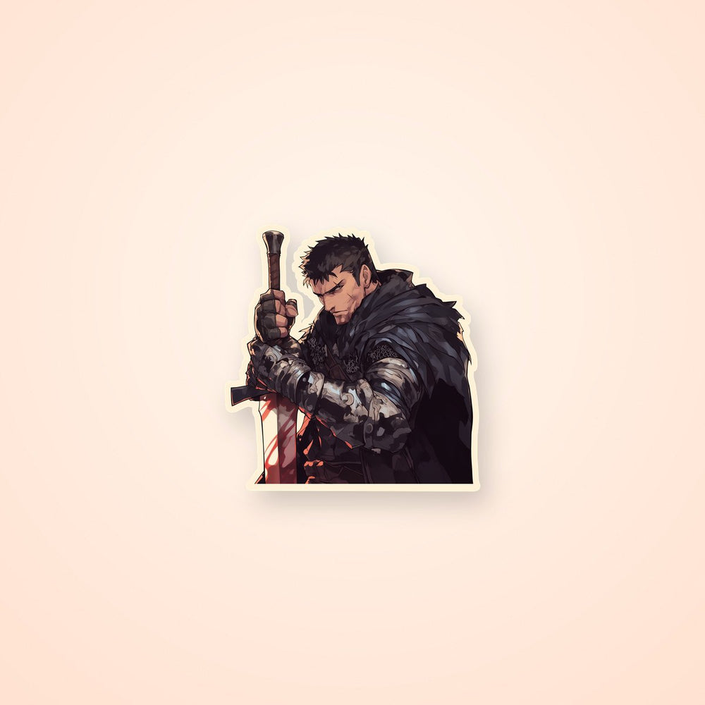 Guts Berserk Warrior Sticker