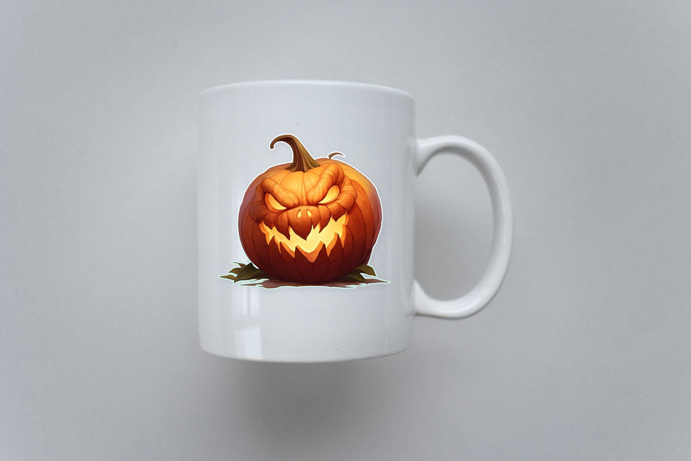 Sinister Jack O’Lantern Pumpkin Sticker