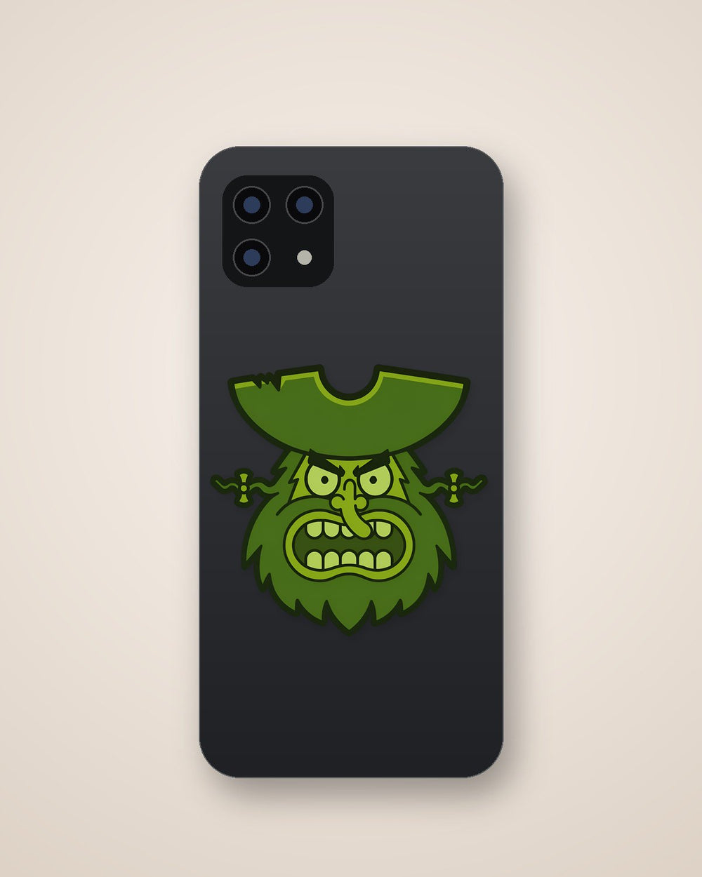 Flying Dutchman Head Spongebob Sticker