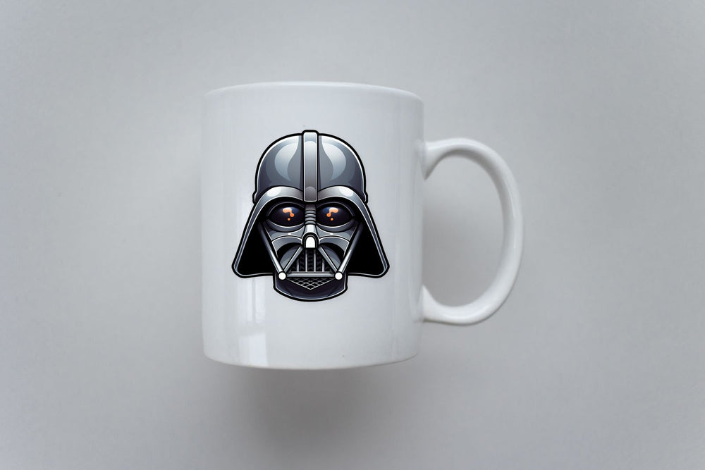 Star Wars Darth Vader Head Cartoon Sticker