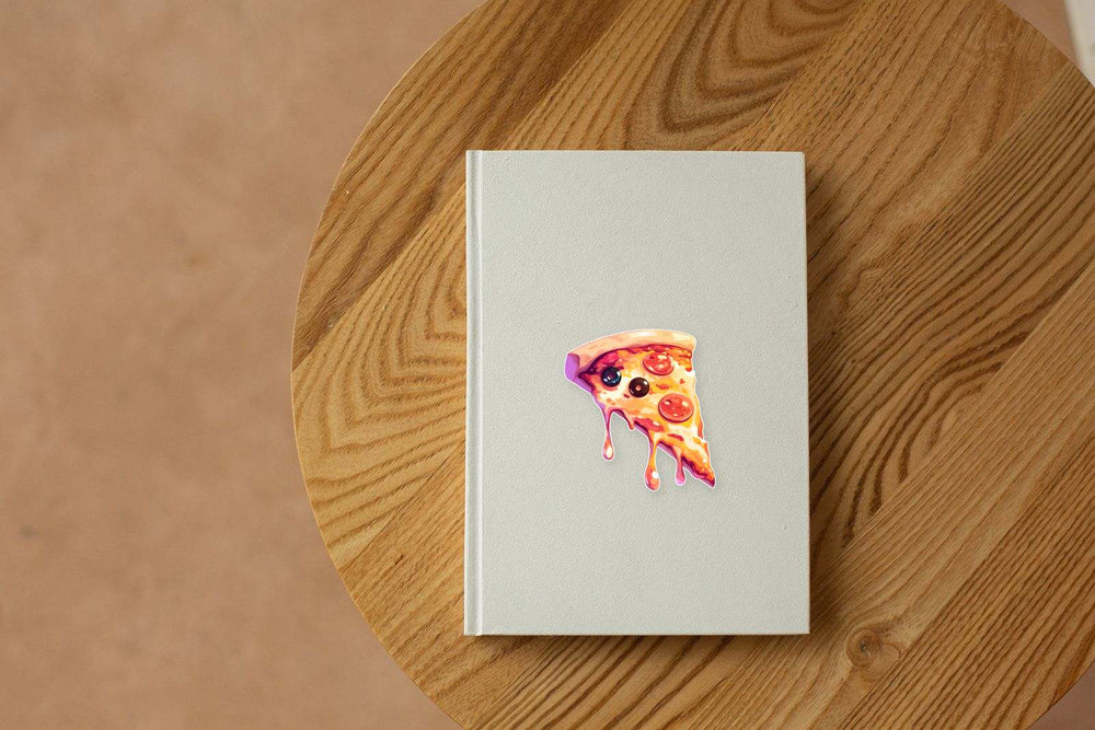 Pizza Slice Melting Sticker