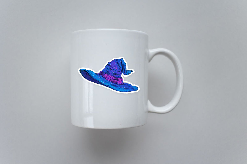 Wizard Hat Aesthetic Halloween Sticker