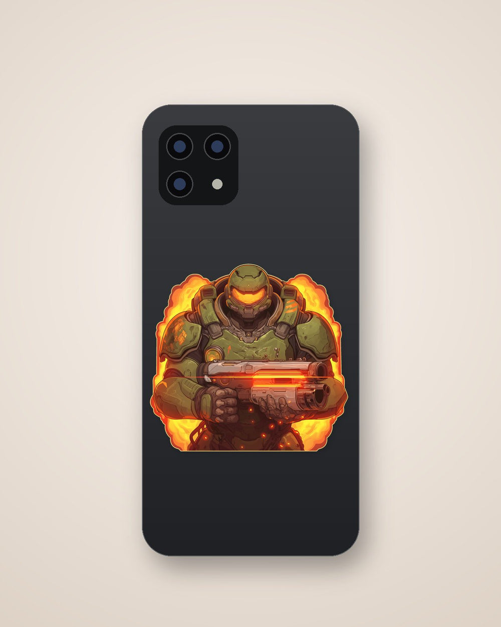 Doom Slayer Epic Gamer Sticker