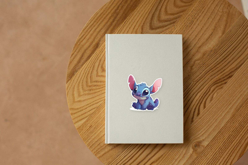 Cute Stitch Sitting Sticker