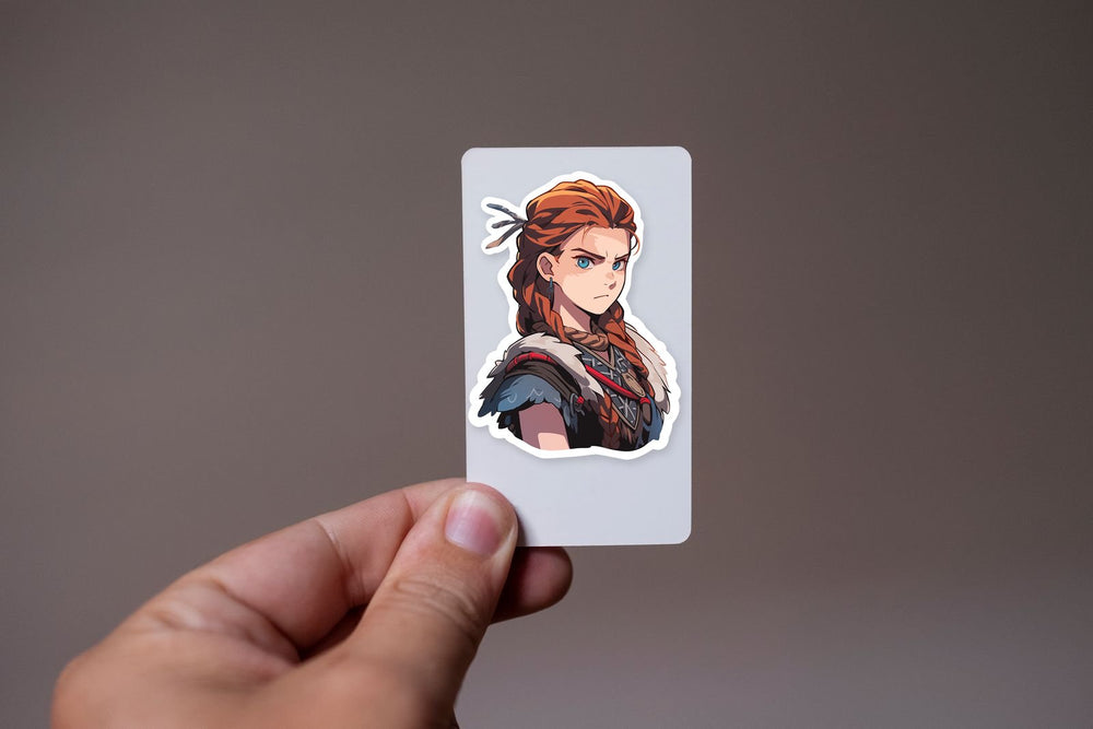 Horizon Zero Dawn Drawn Aloy Sticker