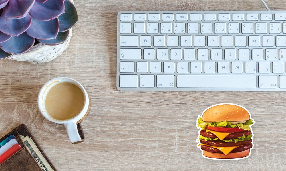 Mcdonalds Burger Fastfood Sticker