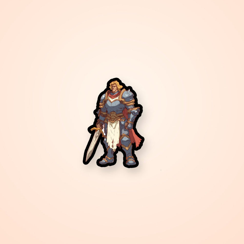 Heroes of Might and Magic Knight Fantasy Sticker
