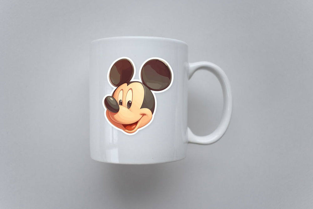 Mickey Mouse Head Sticker