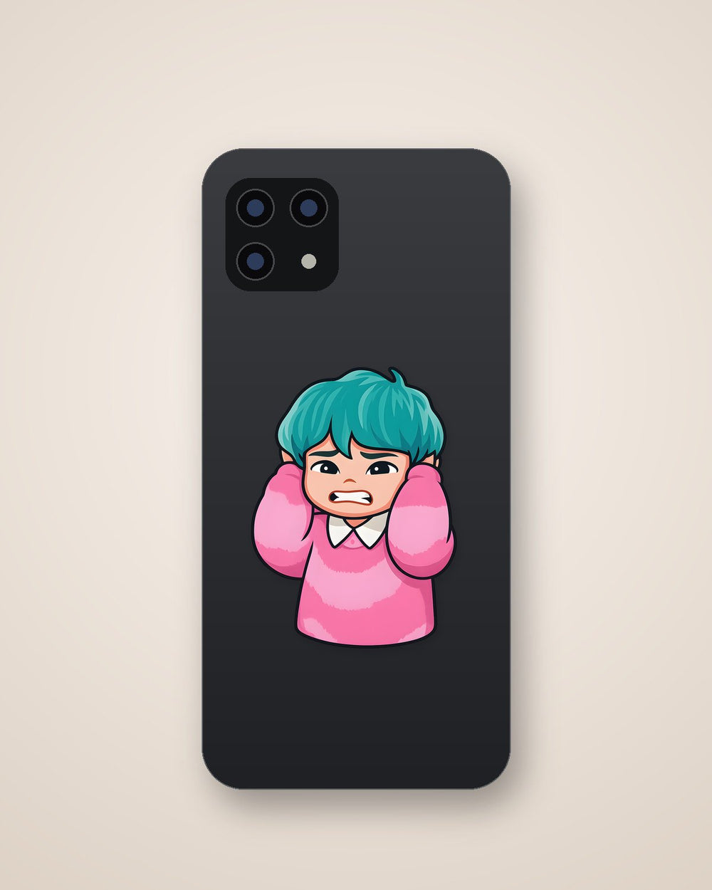 Kpop Demon Hunters Scared Baby Saja Sticker