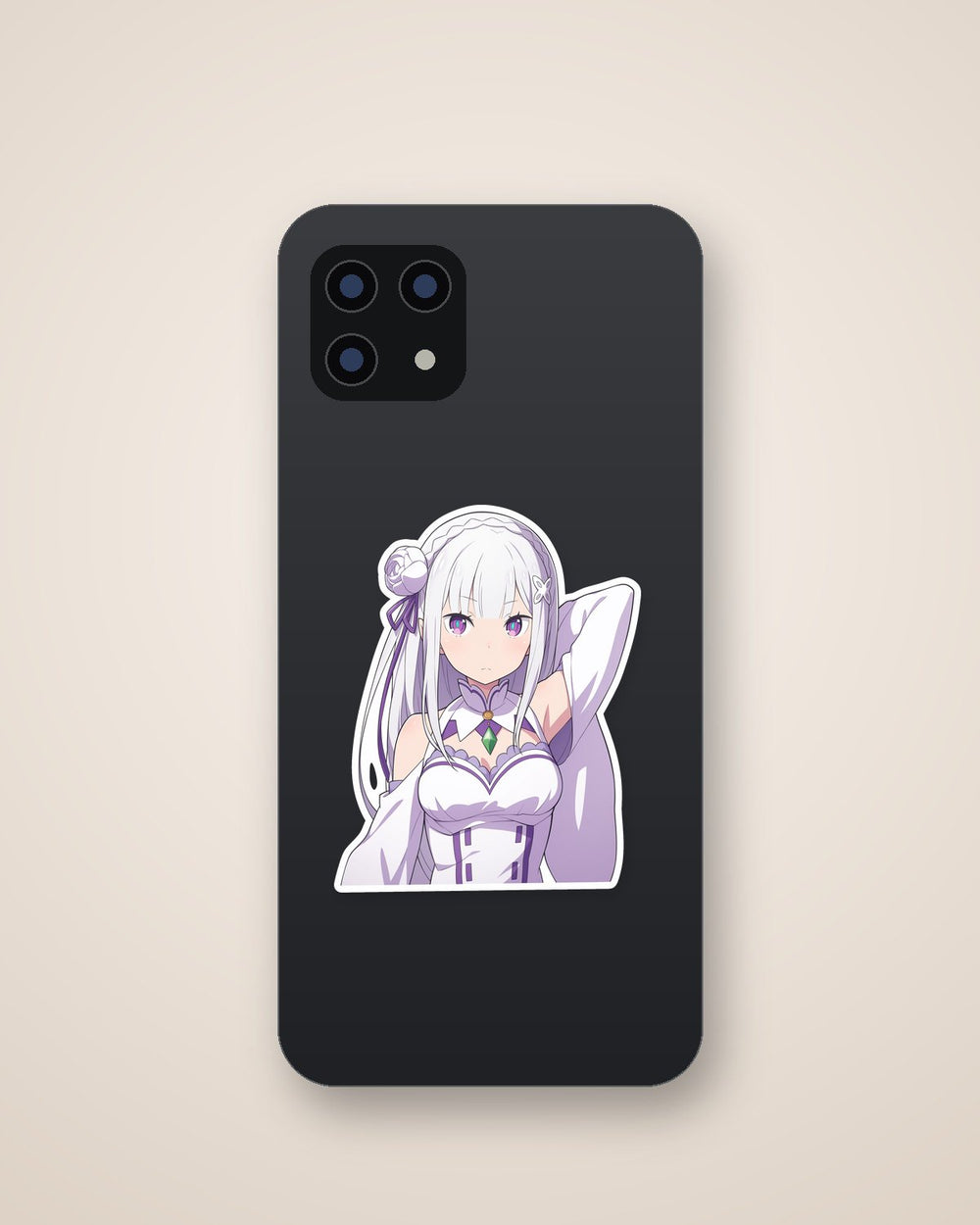 Emilia Re:Zero Anime Sticker
