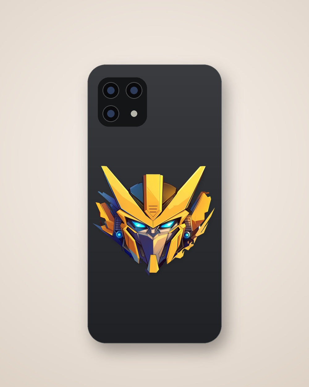 Transformers Bumblebee Glowing Eyes Sticker
