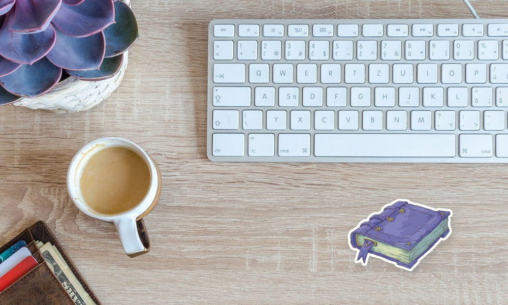 Ancient Magic Spellbook Grimoire Sticker